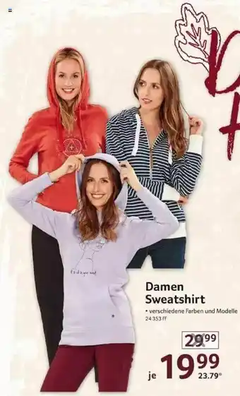 Selgros Damen Sweatshirt Angebot