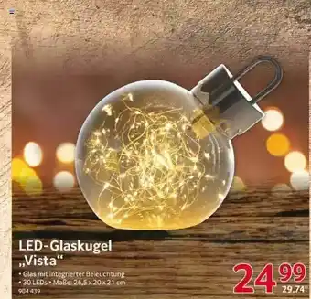 Selgros Led-glaskugel Vista Angebot