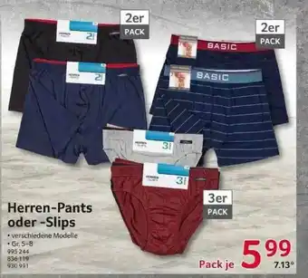 Selgros Herren-pants Oder -slips Angebot