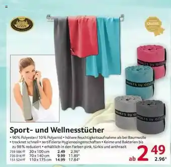 Selgros Sport- Und Wellnesstücher Gözze Angebot