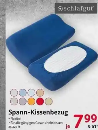 Selgros Spann-kissenbezug Schlafgut Angebot