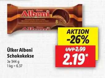 Lidl Ülker Albeni Schokokekse 344g Angebot
