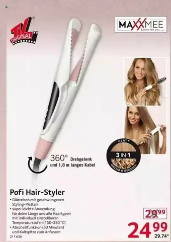 Selgros Pofi Hair-styler Maxxmee Angebot