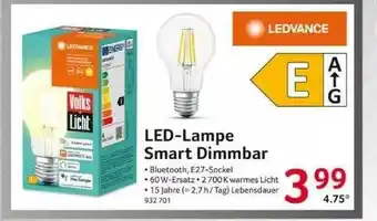 Selgros Ledvance Led-lampe Smart Dimmbar Angebot