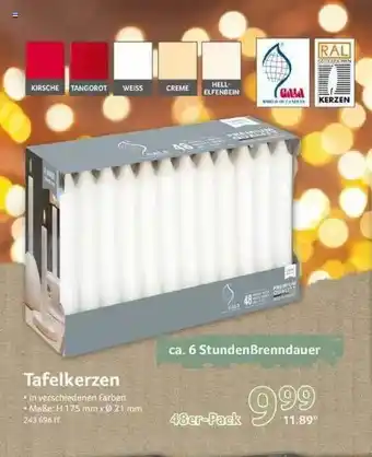 Selgros Tafelkerzen Angebot