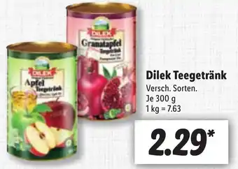 Lidl Dilek Teegetränk 300g Angebot