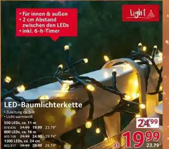 Selgros Light Led-baumlichterkette Angebot