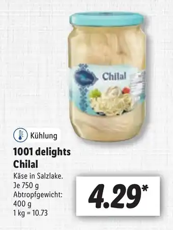 Lidl 1001 delights Chilal Angebot