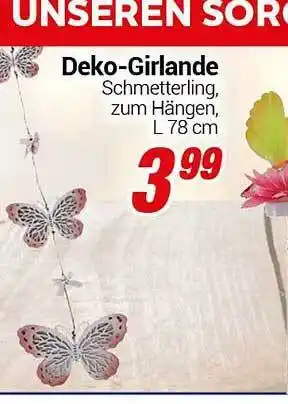 CENTERSHOP Deko Girlande Angebot