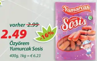 Hepsi-Markt Özyörem Yumurcak Sosis Angebot