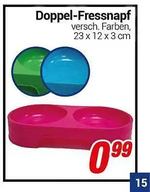 CENTERSHOP Doppel Fressnapf Angebot