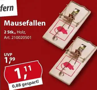 Sonderpreis Baumarkt Mausefallen Angebot