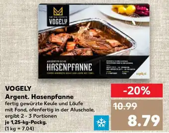 Kaufland VOGELY Argent. Hasenpfanne Angebot