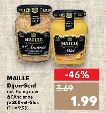 Kaufland MAILLE Dijon-Senf Angebot
