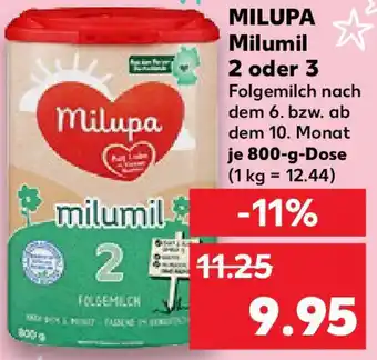 Kaufland MILUPA Milumil 2 oder 3 Angebot