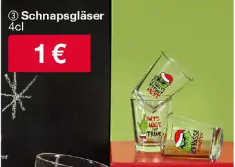 Woolworth Schnapsgläser Angebot