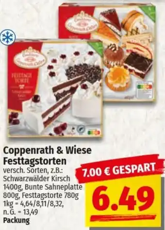 nah & gut Coppenrath & Wiese Festtagstorten Angebot