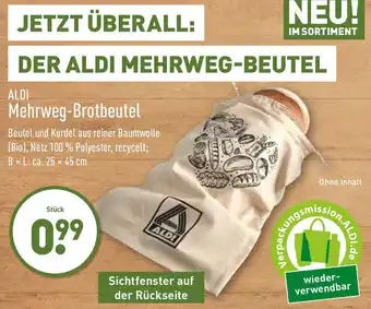 Aldi Nord Aldi Mehrweg Brotbeutel Angebot