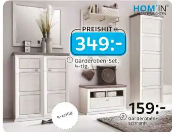 XXXLutz Hom'in garderoben-set oder garderobenschrank Angebot