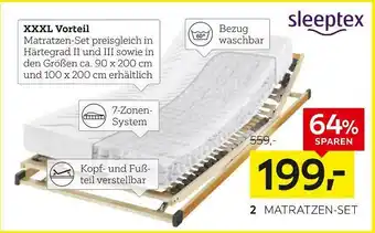 XXXLutz Sleeptex matratzen-se Angebot