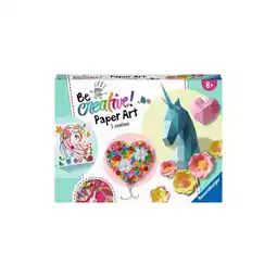 Netto Marken-Discount Ravensburger Spiel Paper Art Blumen & Einhörner Angebot