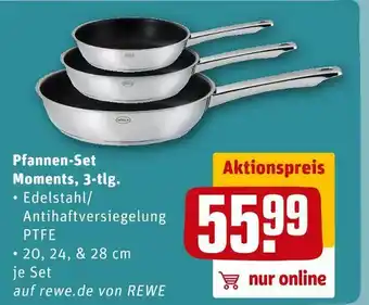 REWE Rösle pfannen-set moments Angebot