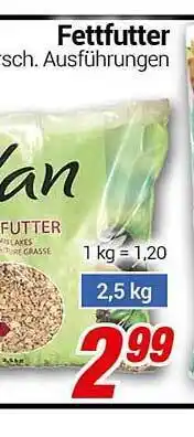 CENTERSHOP Fettfutter Angebot