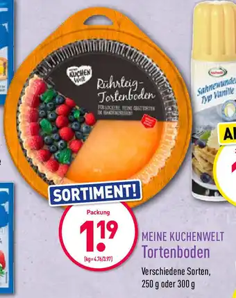 Aldi Nord Meine Kuchenwelt Tortenboden 250g oder 300g Angebot