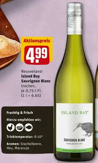 REWE Island bay weißwein Angebot