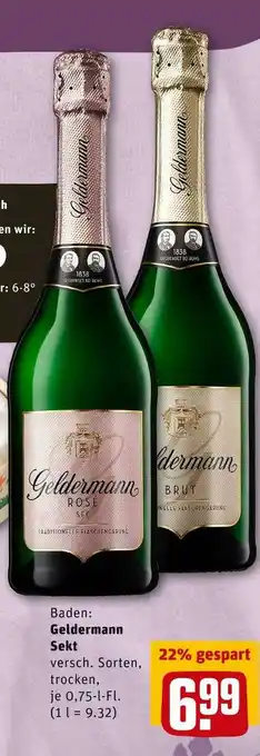 REWE Geldermann sekt Angebot