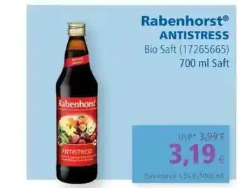 Apotal Rabenhorst Antistress Angebot