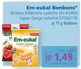 Apotal Em-eukal Bonbons Angebot