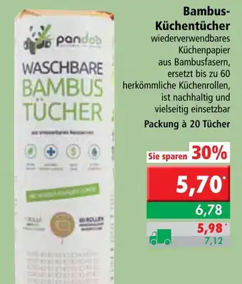 L. STROETMANN GROSSMARKT Bambus Küchentücher Angebot