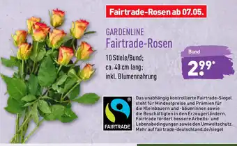 Aldi Nord Gardeline Fairtrade Rosen Angebot