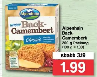 Famila Nord West Alpenhain Back Camembert 200g Angebot