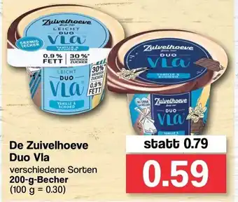 Famila Nord West De Zuivelhoeve Duo Vla 200g Becher Angebot