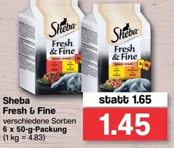 Famila Nord West Sheba Fresh & Fine 6x50g Angebot