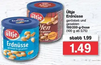 Famila Nord West Ültje Erdnüsse 190-200g Dose Angebot