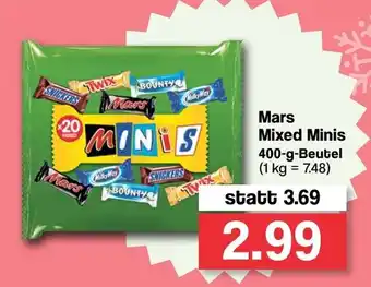 Famila Nord West Mars Mixed Minis 400g Beutel Angebot