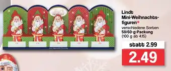 Famila Nord West Lindt Mini Weihnachtsfiguren 50/60g Angebot