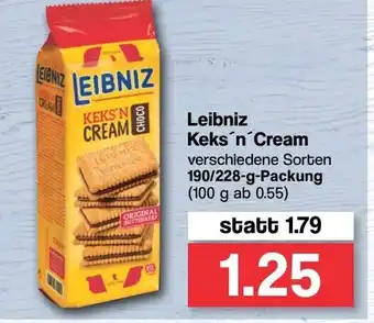 Famila Nord West Leibniz Keks'n'Cream 190/228g Angebot