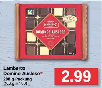 Famila Nord West Lambertz Domino Auslese 200g Angebot