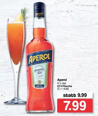 Famila Nord West Aperol 0,7L Angebot