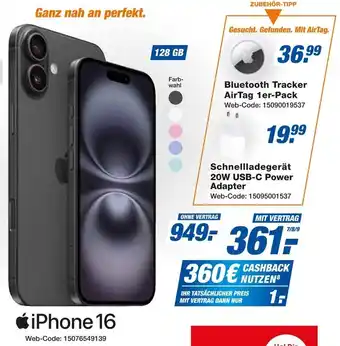 Expert Apple iphone 16 Angebot