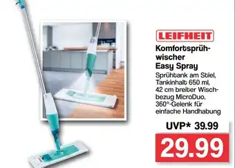 Famila Nord West Leifheit Komfortsprühwischer Easy Spray Angebot