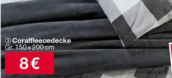 Woolworth Coralfleecedecke Angebot