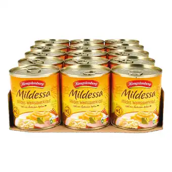 Netto Marken-Discount Hengstenberg Mildessa Sauerkraut 285 g Abtropfgewicht, 15er Pack Angebot