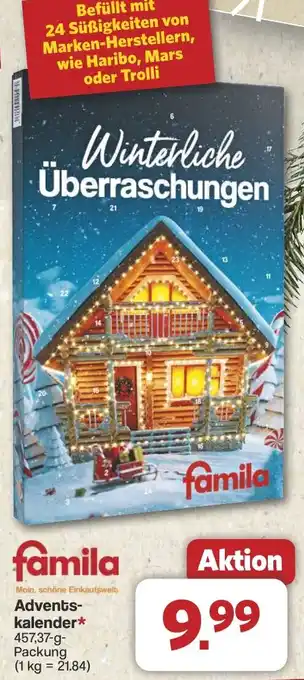 Famila Nord West Famila Adventskalender Angebot