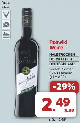 Famila Nord West Rotwild Weine Angebot