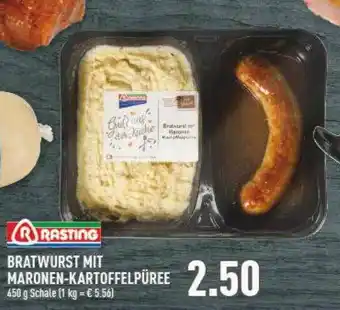 Marktkauf Bratwurst Mit Maronen-kartoffelpüree Rasting Angebot